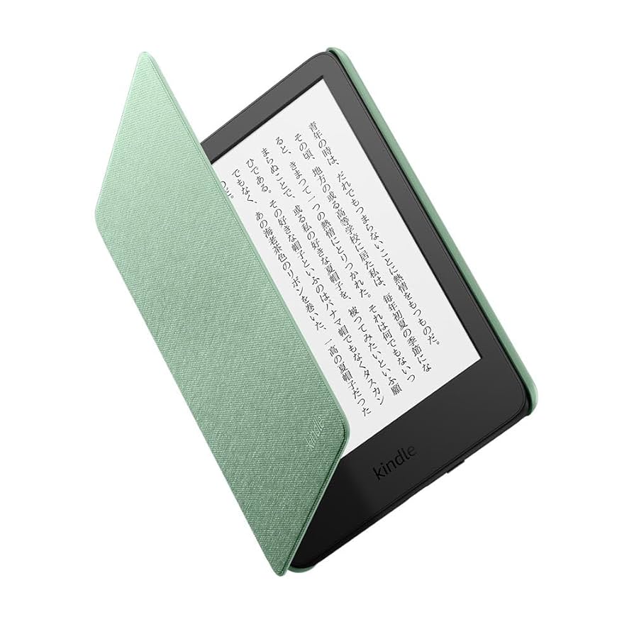 【本体+純正カバー】New Kindle (2024年) 16GB、マッチャ Amazon.co.jp: 【Kindle (2024年発売・2022年発売) 用】Amazon